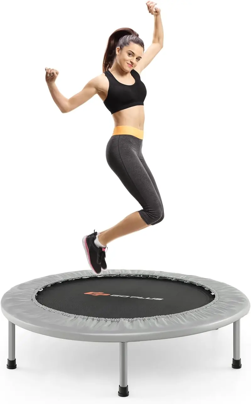 Mini Indoor Rebounder Trampoline – Compact Foldable Trampoline for Kids’ Fitness and Safe Play