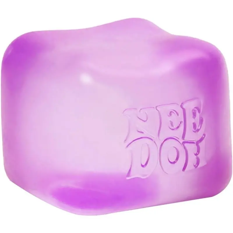 NeeDoh Nice Cube – Compact 2.25-Inch Solid Squish Toy for Hands-On Relief