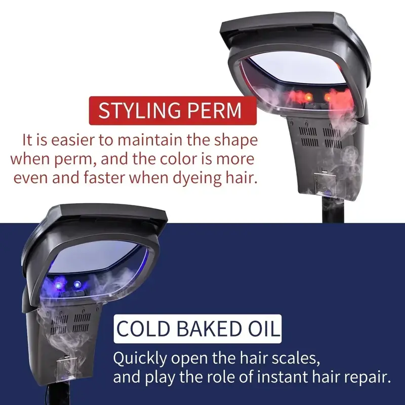 O3 Ozone Micro Mist Hair Steamer for Professional Color Processing and Deep Conditioning