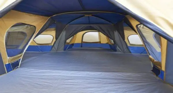 Ozark Trail 14-Person All-Weather Cabin Tent with Reinforced Frame for Extended Camping Trips