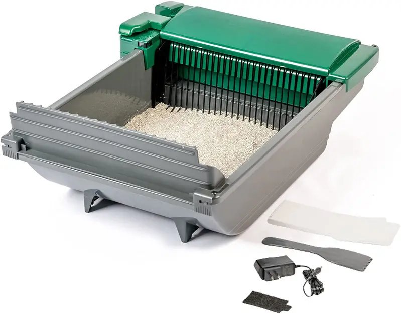 Pet Zone Smart Scoop Self-Cleaning Litter Box – No Subscription or Refills Needed