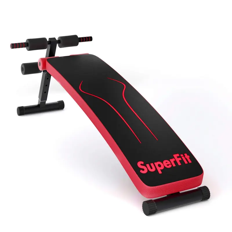 Precision-Adjustable Sit-Up Bench – Slanted Abdominal Workout Bench for Targeted Core Training