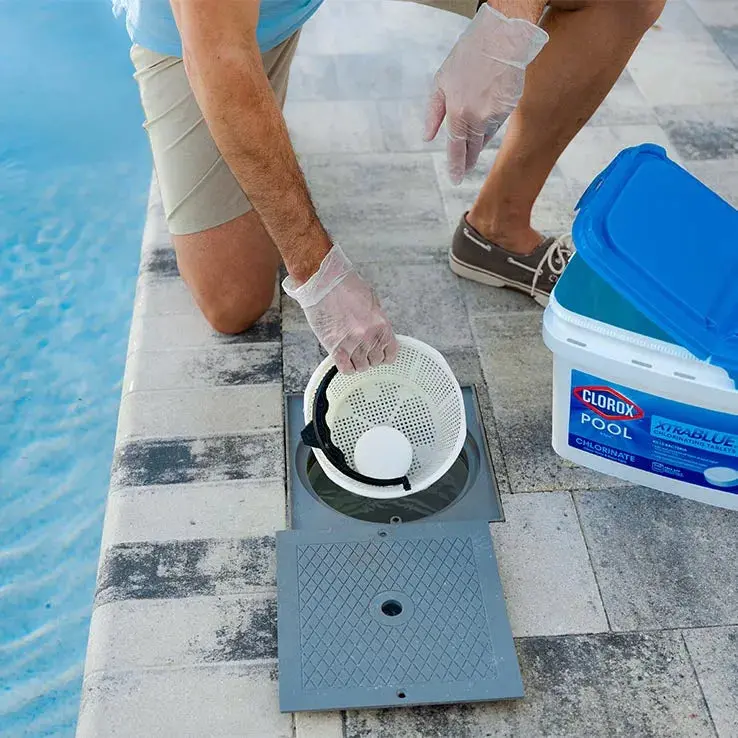Slow-Release Chlorine Tablets for Swimming Pools – 25-Pound Bulk Sanitizer Pack for Consistent Water Clarity and Safety