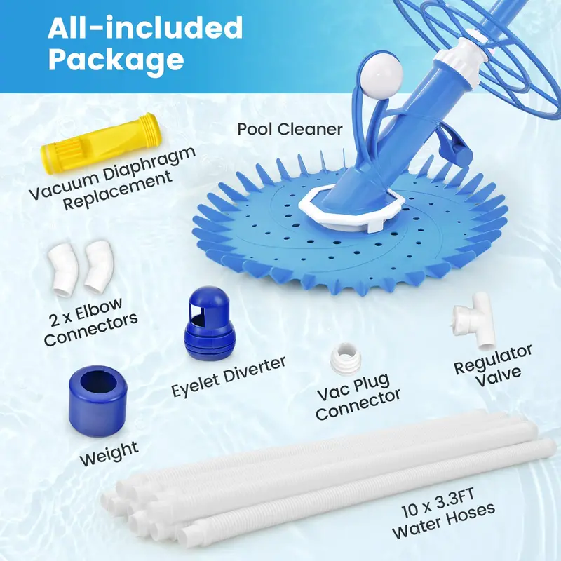 Smart Automatic Pool Vacuum – Precision Navigation & High-Efficiency Cleaning 2