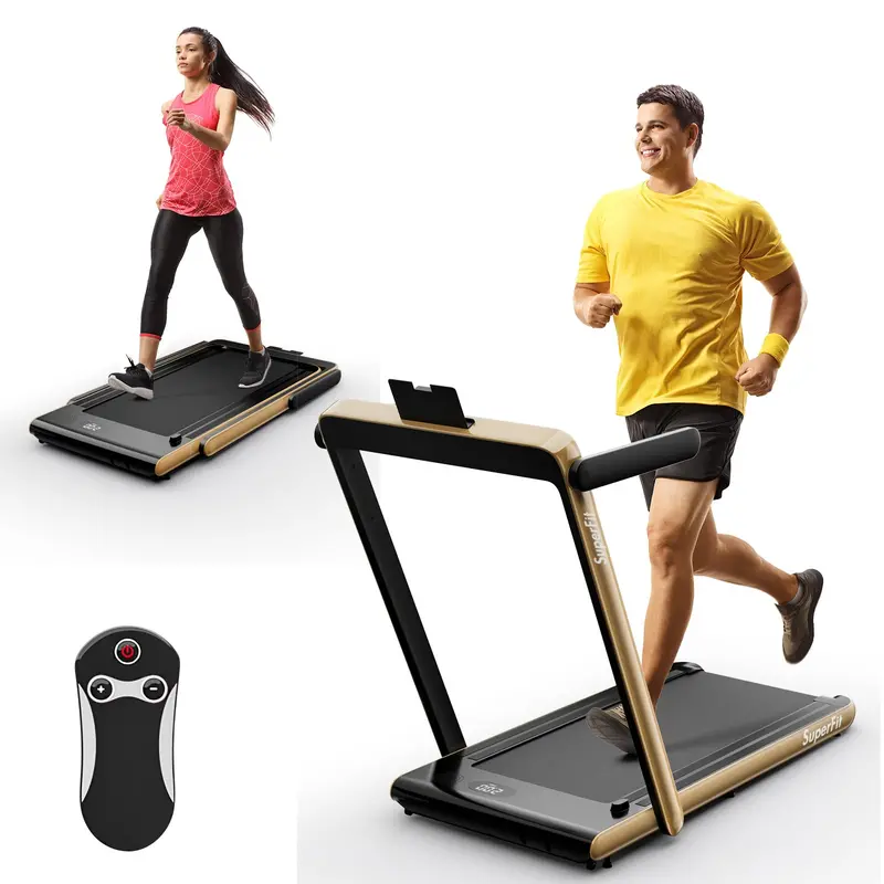 Space-Saving Under-Desk Walking Treadmill with Touchscreen Interface and 2.25 HP Motor