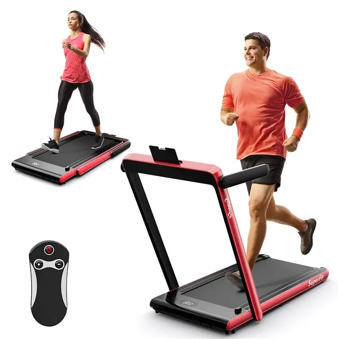 Space-Saving Under-Desk Walking Treadmill with Touchscreen Interface and 2.25 HP Motor