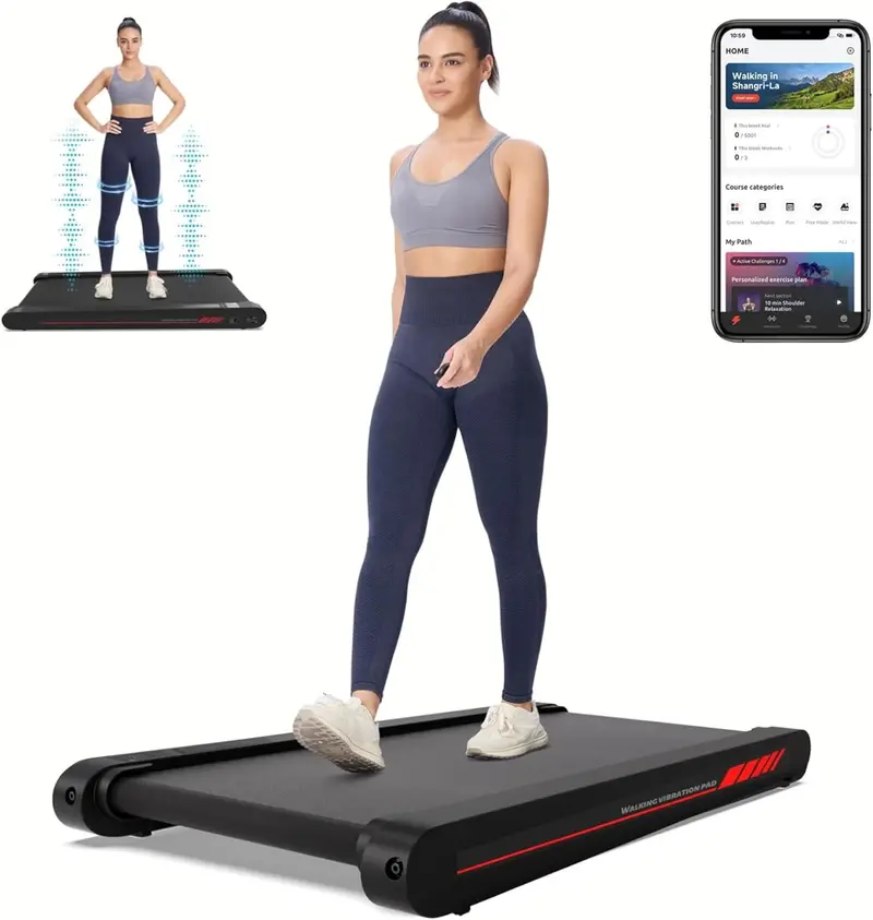 Sperax 3-in-1 Smart Walking Pad – Bluetooth APP-Controlled, 400W Quiet Under-Desk Treadmill