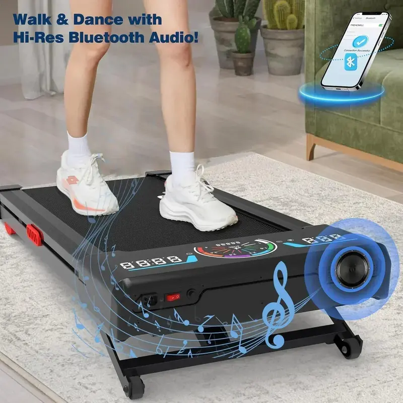 The Walking Pad Under-Desk Treadmill – Ultra-Quiet Operation, 9 Auto-Incline Levels, 450 lb Capacity