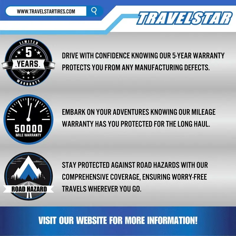 Travelstar UN106 All-Season Passenger Tire – 215/70R15, Load Index 98, Speed Rating T, White Sidewall Design
