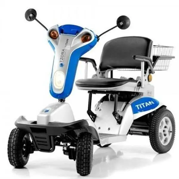 Tzora Titan Hummer XL Mobility Scooter – Folding 4-Wheel Design with Enhanced Weight Capacity