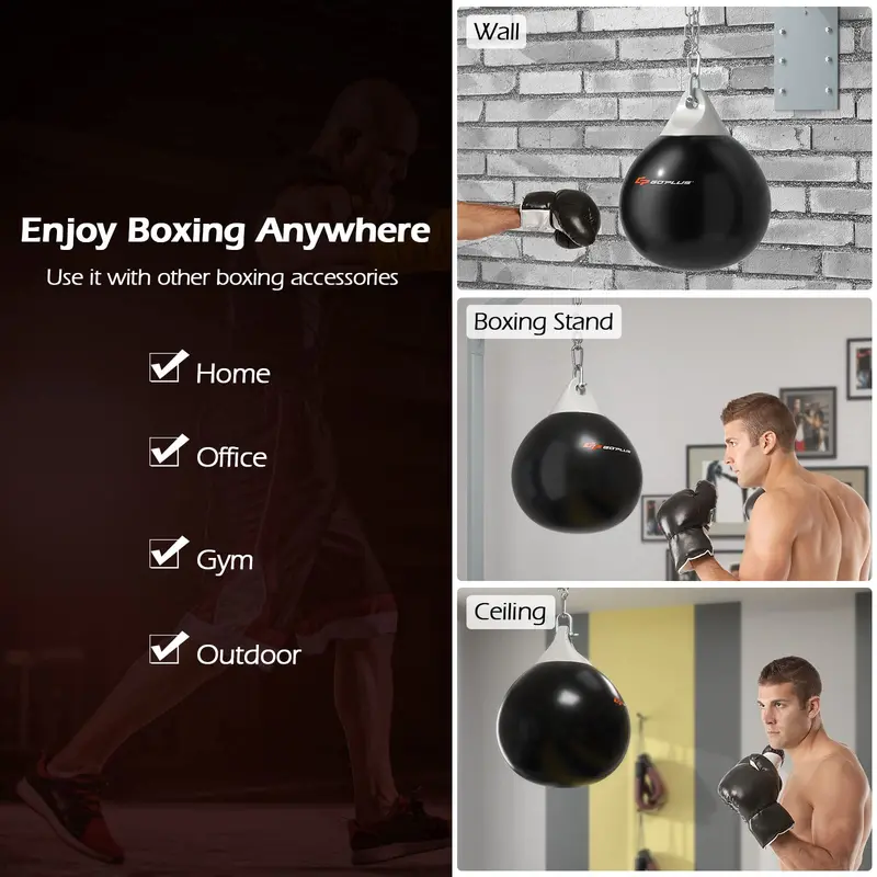 Water-Filled Aqua Training Bag for Core Stability and Balance Training