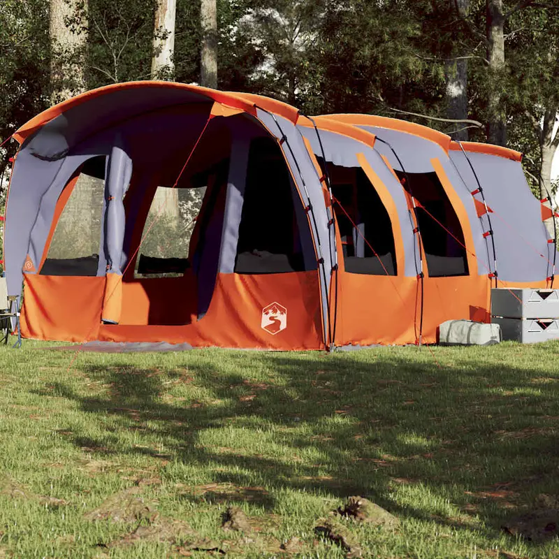 Water-Resistant 8-Person Tunnel Camping Tent – Spacious Family Shelter with Ventilation & Rainfly 2