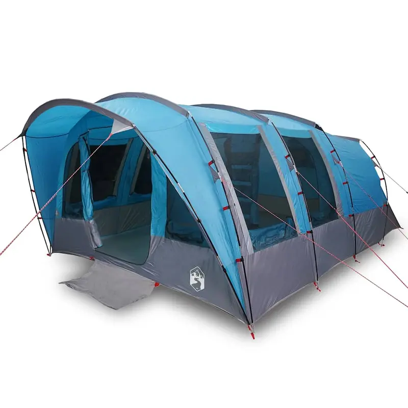 Water-Resistant 8-Person Tunnel Camping Tent – Spacious Family Shelter with Ventilation & Rainfly